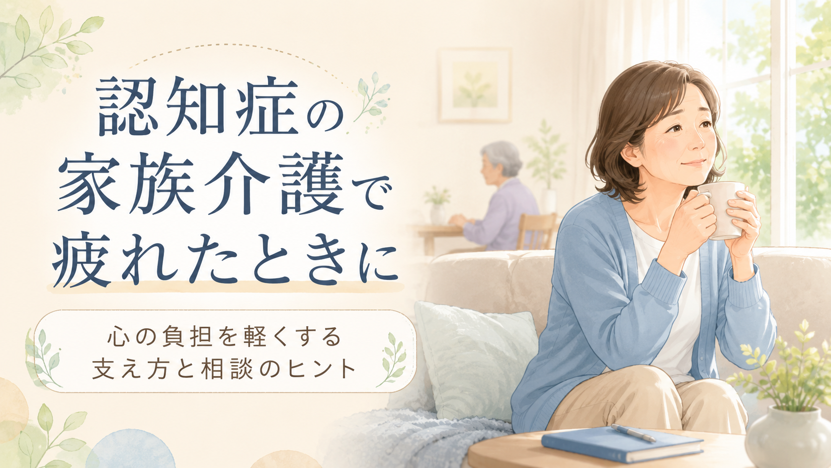 認知症の家族介護で疲れたときに  ――心の負担を軽くする支え方と相談のヒント