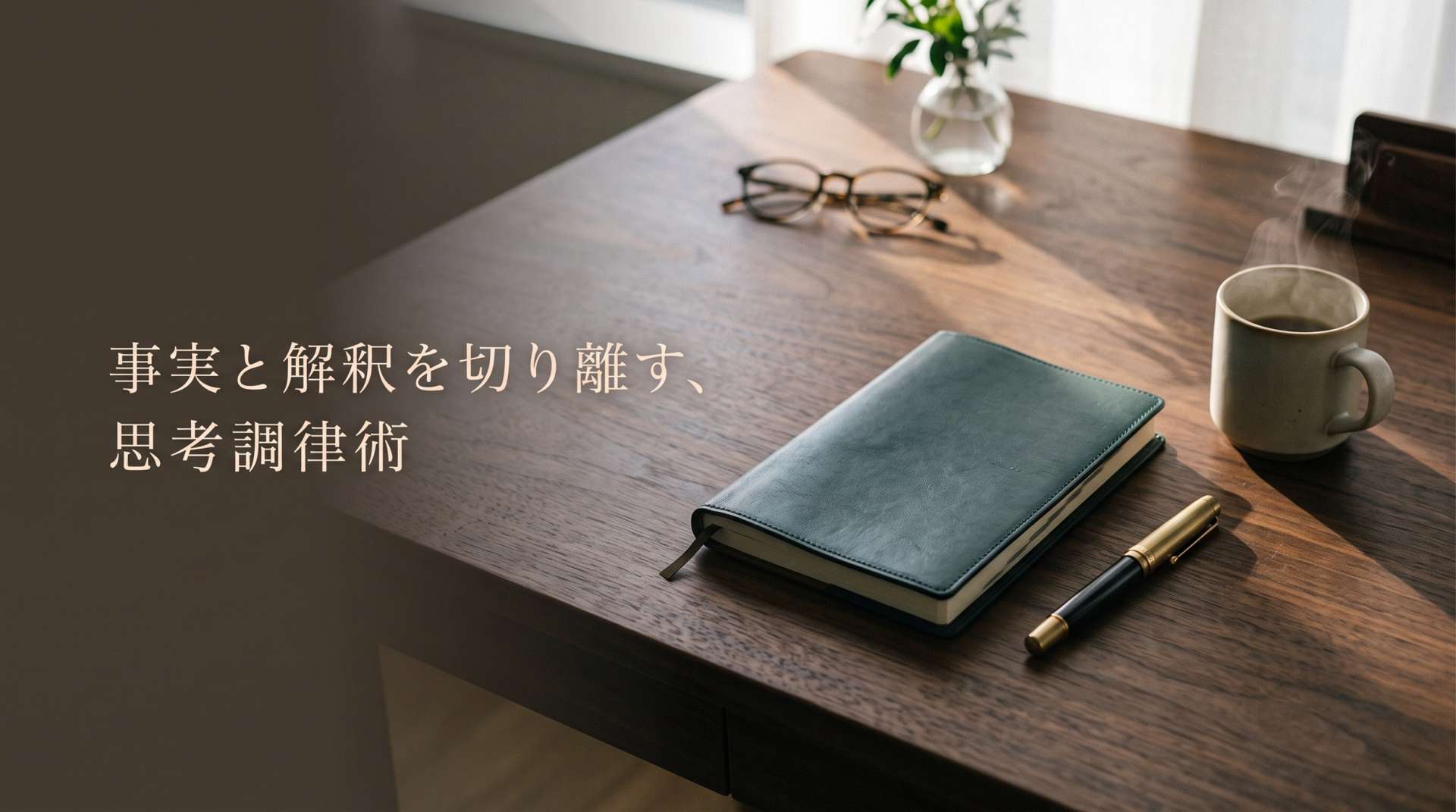 「私のせいかも」という罪悪感は前頭葉の疲労サイン。事実と解釈を切り離す、プロフェッショナルのための思考調律術